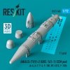 RESKIT RS72-0560 AN/ALQ-71(V)-2 (QRC-161-1) ECM pod (1pcs) (3D Printed) 1/72